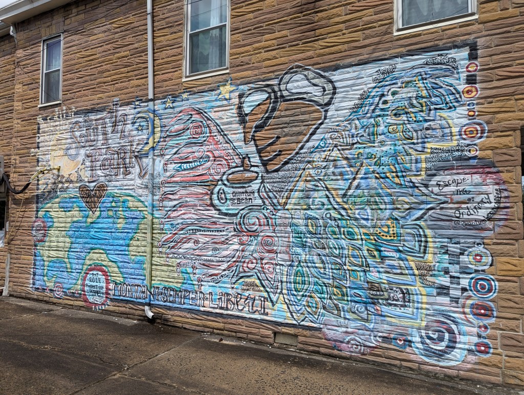 South Park, Morgantown, is a LOT different than South Park, Colorado--namely, there are far fewer foul-mouthed children.